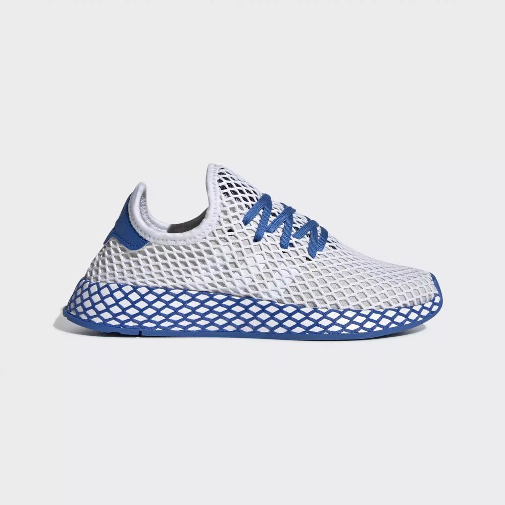 Adidas Deerupt Runner Tenis Blancos Para Niña (MX-67568)